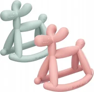 Gryzaki dla dzieci - 2 x GRYZAK DLA NIEMOWLĄT DO GRYZIENIA NA ZĄBKOWANIE DO MASOWANIA DZIĄSEŁ - miniaturka - grafika 1