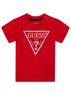 Koszulki dla chłopców - Guess T-Shirt N73I55 K8HM0 Czerwony Regular Fit - grafika 1