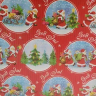 Opakowania i torebki na prezenty - Fastima Papier świąteczny do pakowania 70cmx10m 1m19 - miniaturka - grafika 1