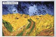 Malowanie po numerach - Pole Pszenicy Z Krukami Vincent Van Gogh / Akrylowo - miniaturka - grafika 1