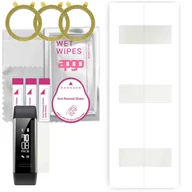 Akcesoria do smartwatchy - 3x Folia hydrożelowa MATOWA do Huawei Band 2 Pro - apgo Smartwatch Hydrogel MATTE Protection Ochrona na ekran smartwatcha - miniaturka - grafika 1