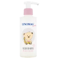 Kosmetyki kąpielowe dla dzieci - Ziołolek LINOMAG olejek do kąpieli dla dzieci 200ml - miniaturka - grafika 1