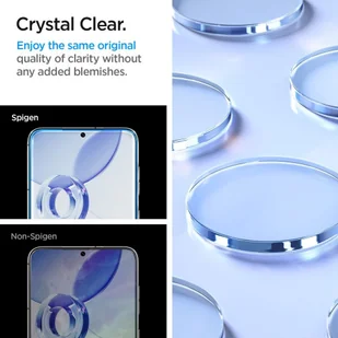 2x Szkło Hartowane Spigen Glas.tr "Ez Fit" do Samsung Galaxy S23+ Plus Clear - Szkła hartowane na telefon - miniaturka - grafika 11