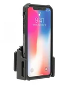 Uchwyty samochodowe do telefonów - Uchwyt regulowany do Apple iPhone Xs w futerale lub obudowie o wymiarach: 62-77 mm (szer.), 2-10 mm (grubość) - miniaturka - grafika 1