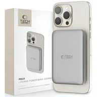 Powerbanki - Powerbank TECH-PROTECT PB10 LifeMag MagSafe 5000 mAh 15W Tytan | Bezpłatny transport - miniaturka - grafika 1