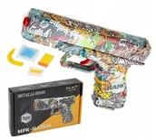 Zabawki militarne - Pistolet Metalowy Replika Glock na kulki 4w1 - miniaturka - grafika 1