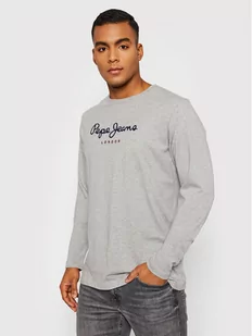 Pepe Jeans Longsleeve Eggo PM508209 Szary Regular Fit - Bluzy męskie - miniaturka - grafika 1