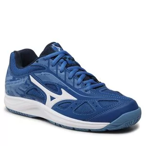 Baleriny - Buty Mizuno - Break Shot 3 Ac 61GA214026 True Blue/White/Jasper Blue - grafika 1