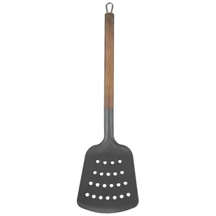 Orion Łopatka kuchenna ażurowa termoplastyczna WOODEN do przewracania obracania nakładania 140353 - Pozostałe akcesoria kuchenne - miniaturka - grafika 1