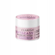 Żele do paznokci - CLARESA ŻEL BUDUJĄCY SOFT&EASY BUILDER GEL BLINKING PINK 45g - miniaturka - grafika 1