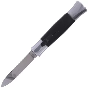 Nóż automatyczny Spandon Medio OTF, Black / Silver (SP 077L) - Noże - miniaturka - grafika 1