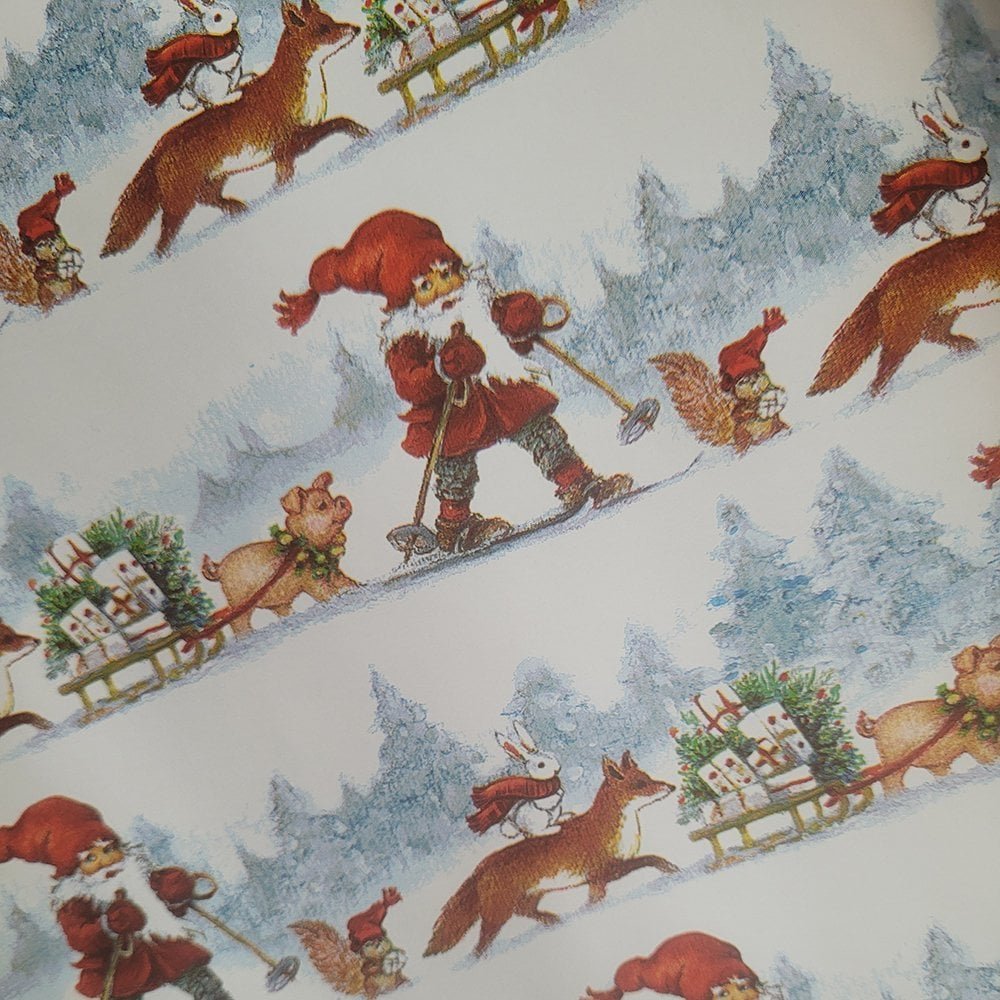 Fastima Papier świąteczny do pakowania 70cmx10m 1m15