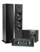 Kino domowe - Zestaw kina domowego: Denon AVR-X580BT + Polk Audio T50/T15/T30, Kolor: Czarny - miniaturka - grafika 1