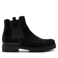 Botki damskie - Botki Gabor 52.720.37 Czarny - miniaturka - grafika 1