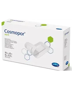 Cosmopor Steril, opatrunek jałowy 15 cm x 8 cm, 25 sztuk - Apteczki i materiały opatrunkowe - miniaturka - grafika 1