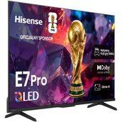 Telewizory - HISENSE 43E77S PRO 43" QLED 4K 144 Hz VRR VIDAA - miniaturka - grafika 1