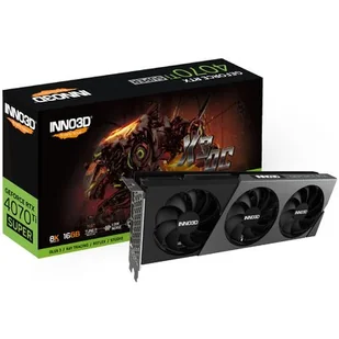 Inno3D GeForce RTX 4070 Ti Super X3 OC 16GB GDDR6X 256bit DLSS - Karty graficzne - miniaturka - grafika 1