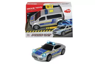 Dickie Toys SOS Jednostka polycyjna 15cm - Samochody i pojazdy dla dzieci - miniaturka - grafika 1