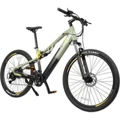Rowery elektryczne - Rower elektryczny CECOTEC Millor U18 27.5 cala Zielony - miniaturka - grafika 1