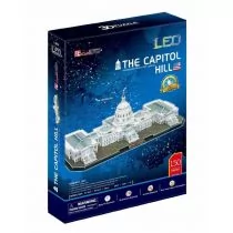 Puzzle 3D LED The Capitol Hill Nowa Używana - Kolorowanki, wyklejanki - miniaturka - grafika 1