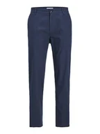 Spodnie męskie - Jack & Jones Spodnie chino w kolorze granatowym - miniaturka - grafika 1