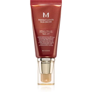 Missha M Perfect Cover krem BB do twarzy SPF42 No.27 Honey Beige 50ml - Kremy BB - miniaturka - grafika 1