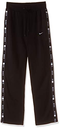 Nike damskie spodnie sportowe z logo Black/Black/Black/White L