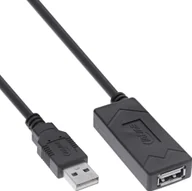 Kable USB - InLine® USB 2.0 Aktiv-Verlängerung, USB-A Stecker/Buchse, 10m - miniaturka - grafika 1