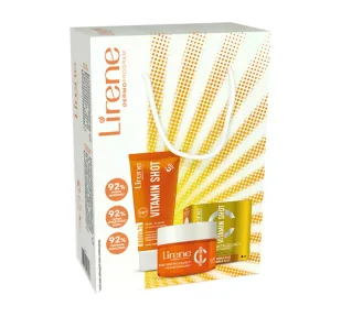 Lirene Vitamin Shot XMASS - zestaw (Krem rewitalizujący 50ml + Krem do rąk 75ml) - Zestawy kosmetyków damskich - miniaturka - grafika 1