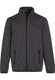 Whistler Męska kurtka polarowa Sampton M Melange z szybkoschnących materiałów 1011 Dark Grey Melange, 2XL - Kurtki męskie - miniaturka - grafika 1