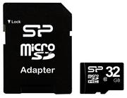 Karty pamięci - Silicon Power MicroSDHC Class 10 32GB (SP032GBSTH010V10) - miniaturka - grafika 1