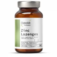 Suplementy naturalne - Ostrovit Pharma Zinc Lozenges - 90 tabletek - miniaturka - grafika 1