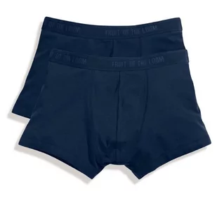 Szorty męskie Classic Shorty 2-PACK Fruit Of The Loom - Ciemnogranatowy S - Majtki męskie - miniaturka - grafika 1