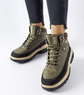 Zielone młodzieżowe buty Big Star KK274220-36 - Moda i Uroda OUTLET - miniaturka - grafika 1