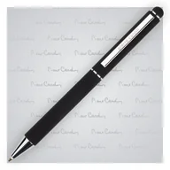 Długopisy - Długopis metalowy touch pen, Pierre Cardin Claudie, czarny - miniaturka - grafika 1