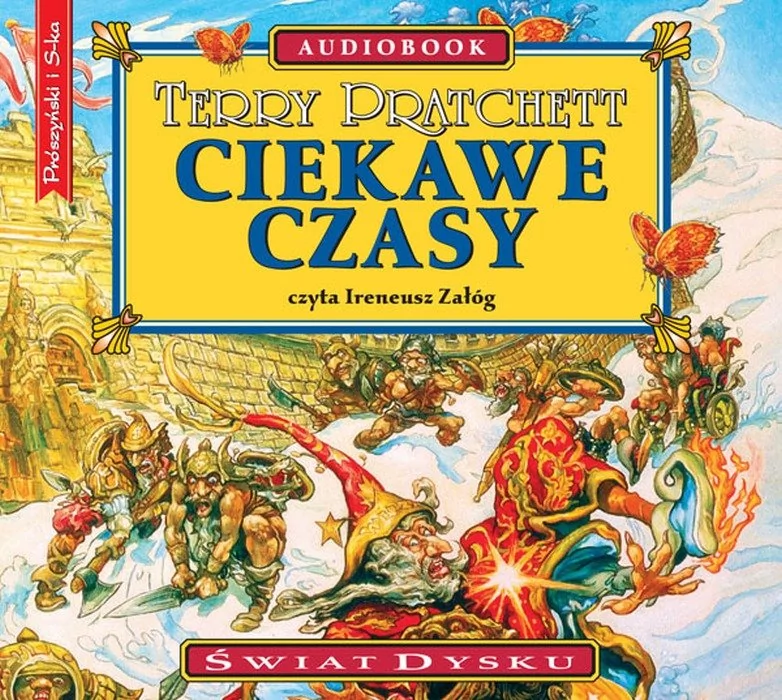 Biblioteka Akustyczna Ciekawe czasy audiobook Terry Pratchett