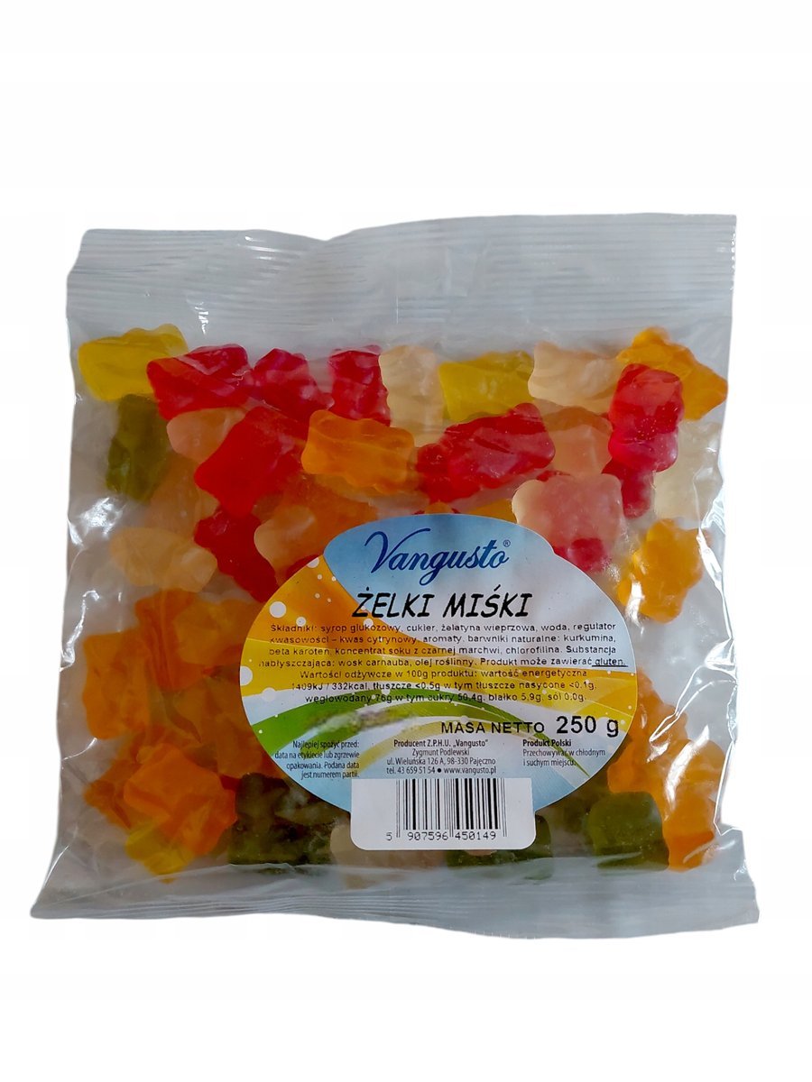 Żelki Vangusto 250g Miśki