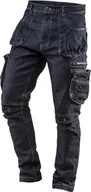 Odzież robocza - Neo Spodnie robocze 5-kieszeniowe DENIM, rozmiar M - miniaturka - grafika 1