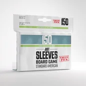 Gry planszowe - Gamegenic: Just Sleeves - Board Game Sleeves (59 x 91 mm) 150 sztuk, Clear - miniaturka - grafika 1