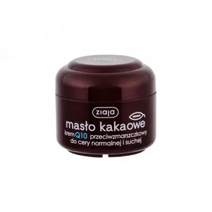 Ziaja Masło Kakaowe Krem Q10 przeciwzmarszczkowy 50ml - Kremy do twarzy - miniaturka - grafika 1