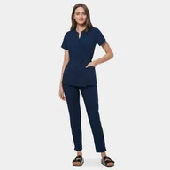 Odzież medyczna - Vena Fartuszek Medyczny Kate Navy Rozmiar: 38 - miniaturka - grafika 1