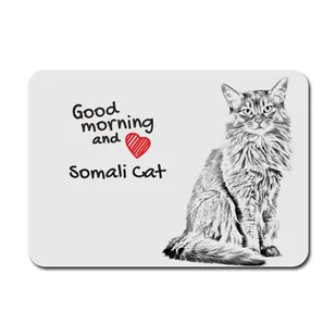 Kot somalijski podkładka pod mysz z kotem Art-Dog - Podkładki pod mysz - miniaturka - grafika 1