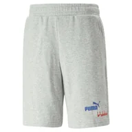 Spodnie sportowe męskie - Krótkie spodenki męskie Puma ESS+ LOGO POWER 10'' - miniaturka - grafika 1