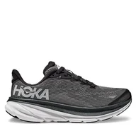 Buty dla dziewczynek - Buty do biegania Hoka Clifton 9 Youth 1131170 Szary - miniaturka - grafika 1