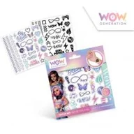Zabawki kreatywne - Zestaw tatuaży WOW Generation 50 szt. KIDS EUROSWAN - miniaturka - grafika 1