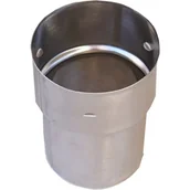 Kominy i akcesoria - Prodmax Złączka kielichowa dolna fi 125 kwasoodporna - miniaturka - grafika 1