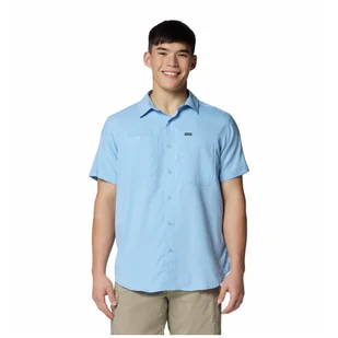 Koszula męska Columbia Silver Ridge™ Utility Lite Short Sleeve Rozmiar: M / Kolor: jasnoniebieski - Koszulki sportowe męskie - miniaturka - grafika 1