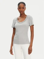 Koszulki i topy damskie - Marciano Guess T-Shirt 5RGP18 6299A Szary Regular Fit - miniaturka - grafika 1