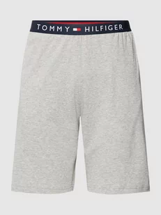 Szorty z dzianiny dresowej z elastycznym pasem z logo model ‘JERSEY SHORT’ - Spodnie sportowe męskie - miniaturka - grafika 1