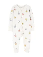 Śpiochy dla niemowląt - carter's Śpioszki w kolorze białym - miniaturka - grafika 1